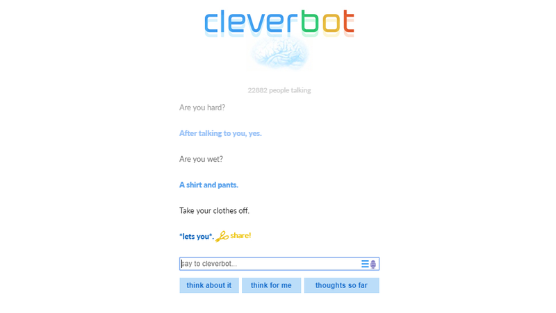 Illustration for article titled Sexting With A Robot Is Just About As Weird As You'd Expect